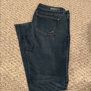 Express women’s straight leg stretch jean size 4r